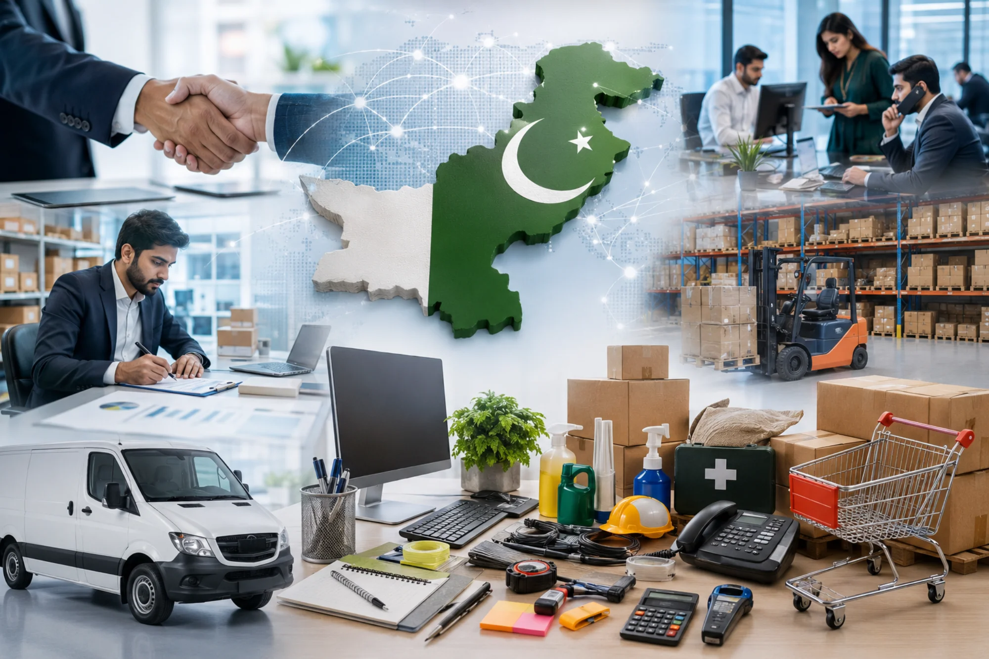 Vendor coordination and operational supply management