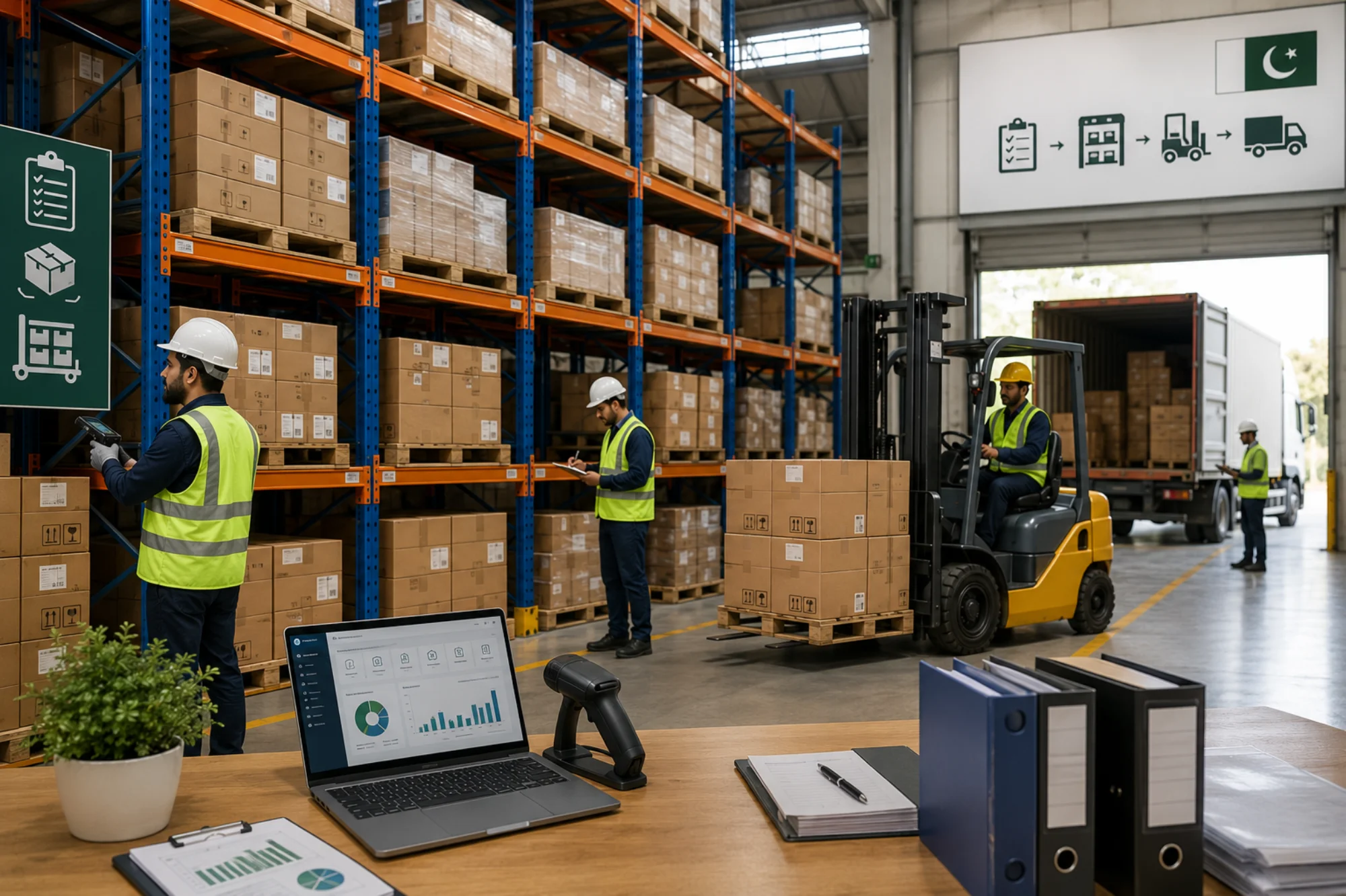 Inventory coordination and material handling