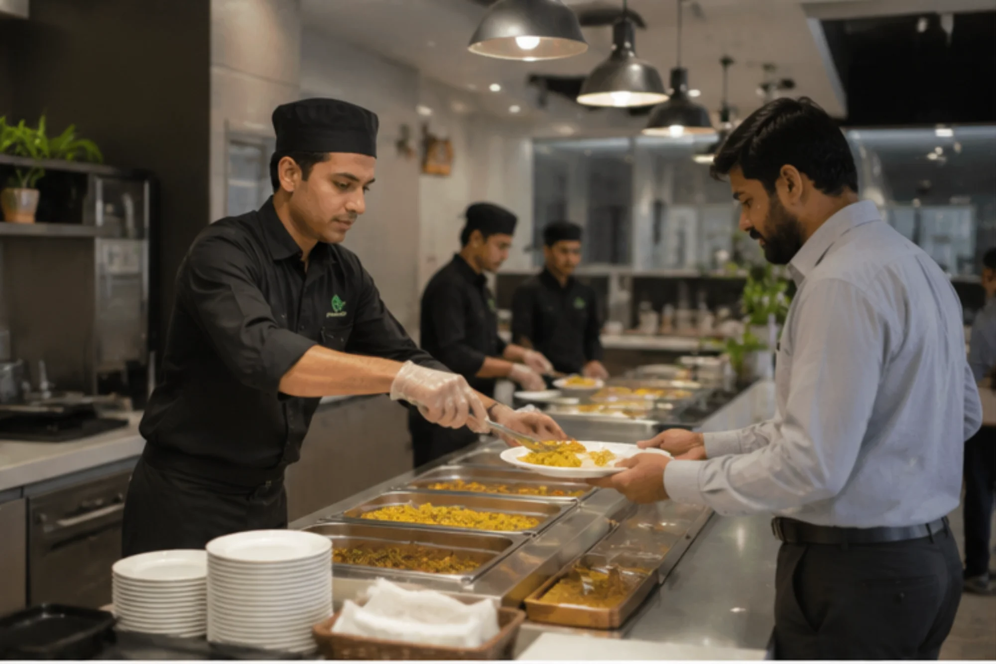 Cafeteria management and workplace support