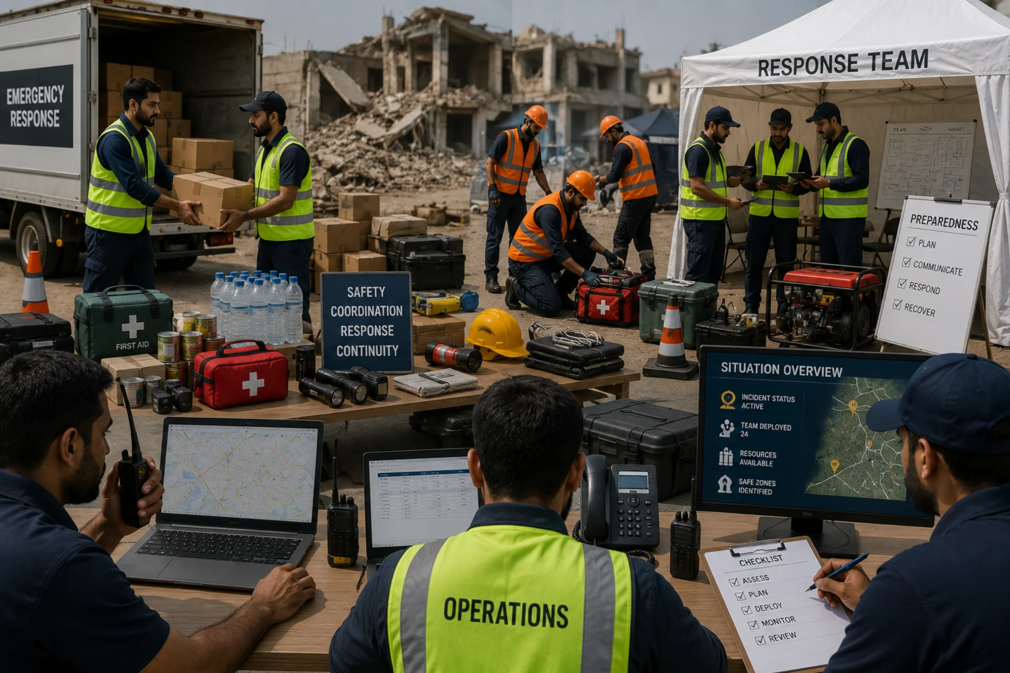 Emergency operational support and continuity assistance