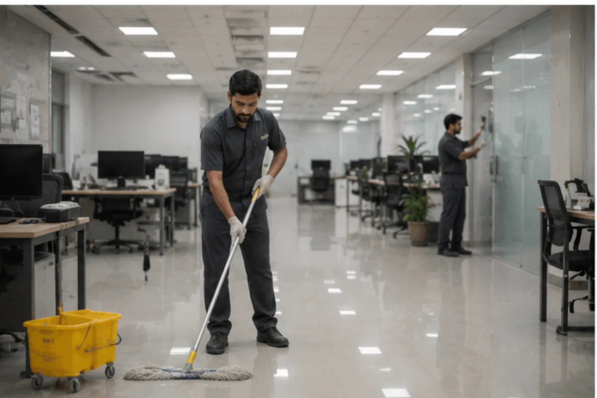 Workplace cleaning and hygiene support