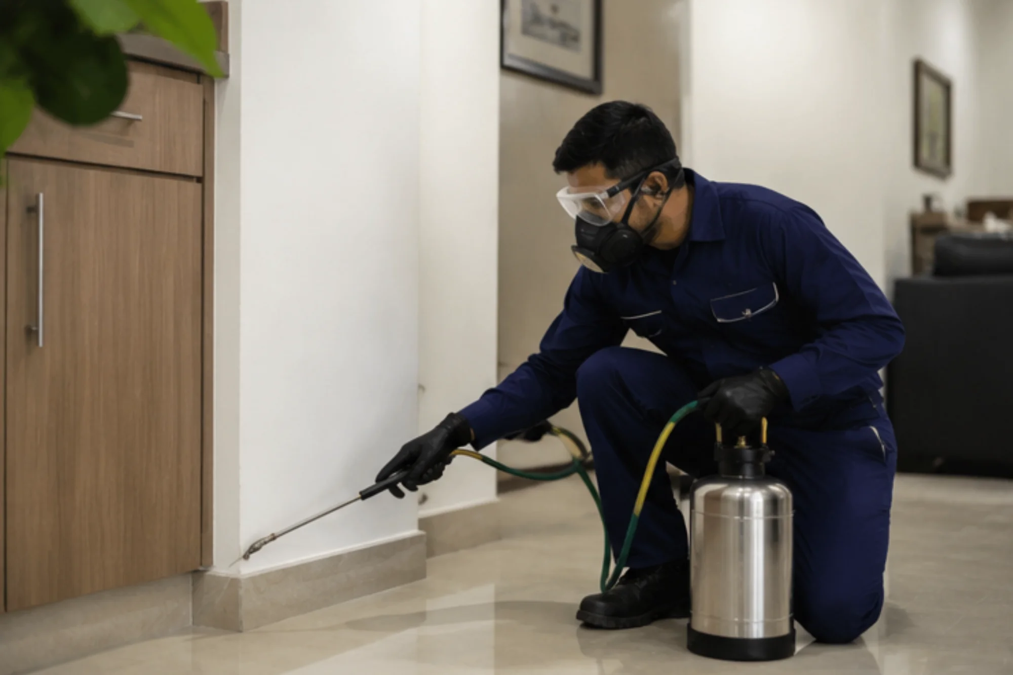 Fumigation and pest control facility support